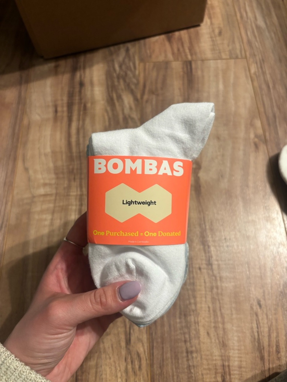 Bombas Women’s Roll Top Quarter Socks 4-Pack Cloud Mist Mix Lightweight Medium